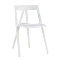 Commercial Seating Products Milan Armless White Chairs