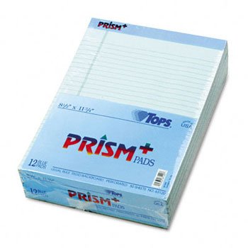Tops Prism + Colored Writing Pads Pad,Lgl Rld,Ltr,12/Pk,Be (Pack Of3)