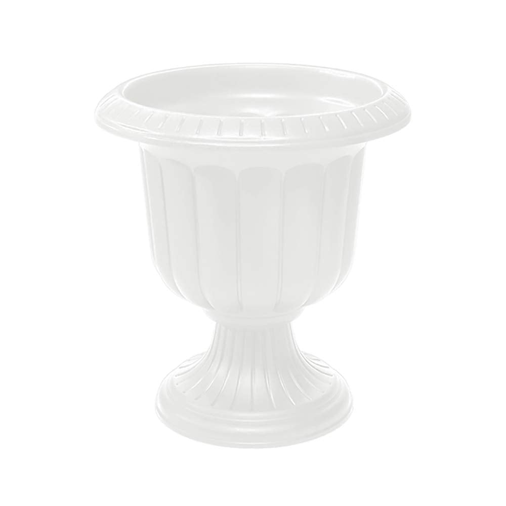 Classic Urn, White, 19-Inch