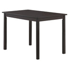 Monarch Specialties Veneer 5-Piece Dining Set, Cappuccino