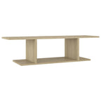 vidaXL Y39870586 Wall Mounted TV Unit, Sonoma Oak, Chipboard, 103 cm x 30 cm x 26.5 cm