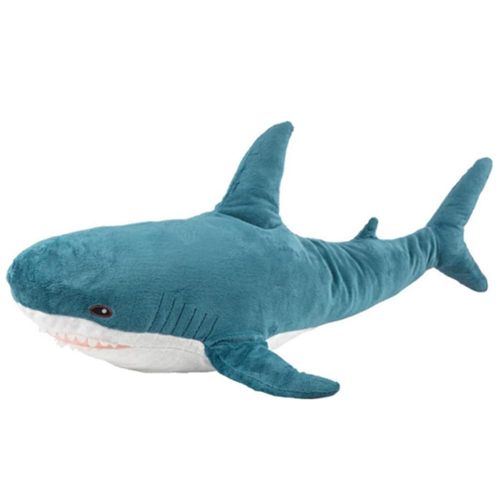 31Inch Giant Plush Shark Toy Pillow,3D Giant Shark Stuffed Animal,Soft Shark Cushion Pillow Shark Stuffed Toy Throw Pillow For C