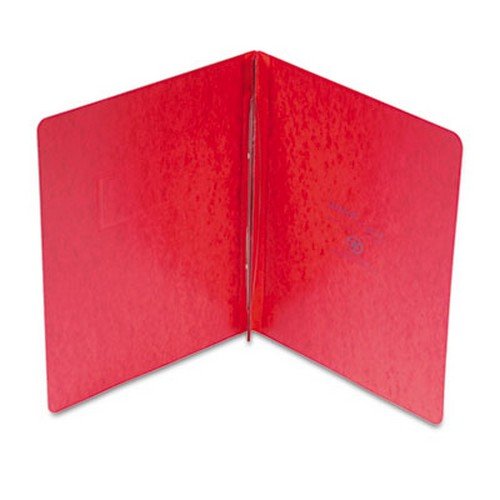 Pressboard Report Cover, 2 Prong Fastener, Letter, 3' Capacity, Executive Red