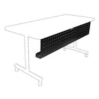 Lorell Llr60684 Rectangular Training Table Modesty Panel, 1.97" Height X 18.9" Width X 48.82" Length