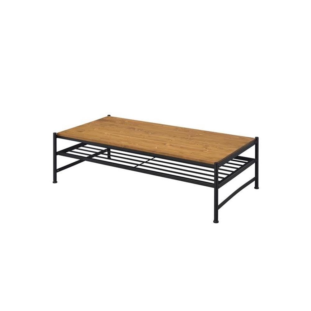 Acme Kande Coffee Table in Oak & Black