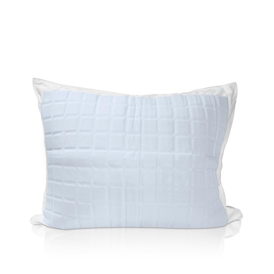 Standard Size Cooling Gel Pillow Protector - Zippered Cooling Pillow Case For Hot Sleepers, Effective Long Lasting Heat Relief
