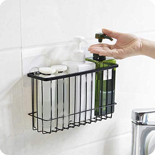 Dkriva Metal Wire Wall Mounted Bin Basket | Portable Rustic Hanging Wall Basket For Cabinets, Pantry, Closets, Bathroom, Home & 