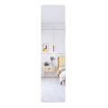 JEOYOO Wall Mirror Full Length, Cheap Mirror Acrylic, shatterproof Mirror Gym Mirrors for Home Gym, 12X12, 4 Pcs, Workout glassl