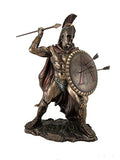 12.75 Leonidas Greek Warrior King Statue Sculpture Figurine Spartan Decor