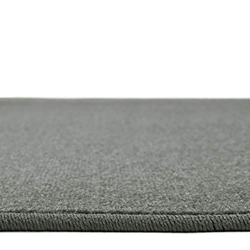 Carpets For Kids 3100.583 Mt Shasta Solids Collection Carpet In Wolf Gray 6Ft X 9Ft Rectangle Gray