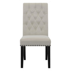 Coaster Home Furnishings Alana Upholstered Tufted Side Chairs with Nailhead Trim (Set of 2)