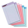 Tops Prism+ Legal Pads, 5' X 8', Narrow Ruled, 100 Pages (50 Sheets) Per Pad, Pack Of 6 Pads, Assorted Colors