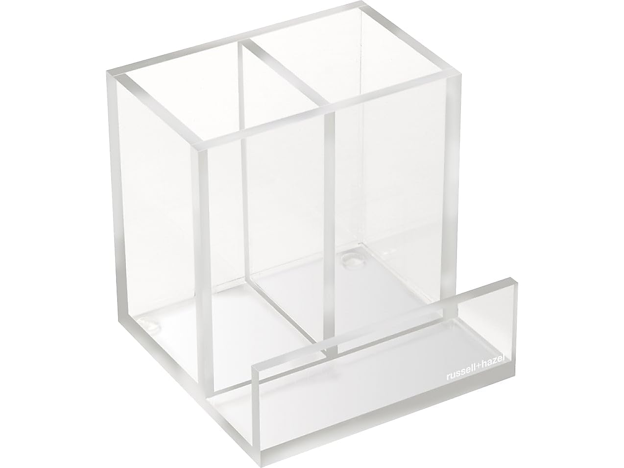 Russell+Hazel Acrylic Pen + Pencil Bloc, Clear 4' X 4' X 4'