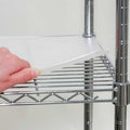 Shelf Liner, 24 x 18 in., Clear, PK4