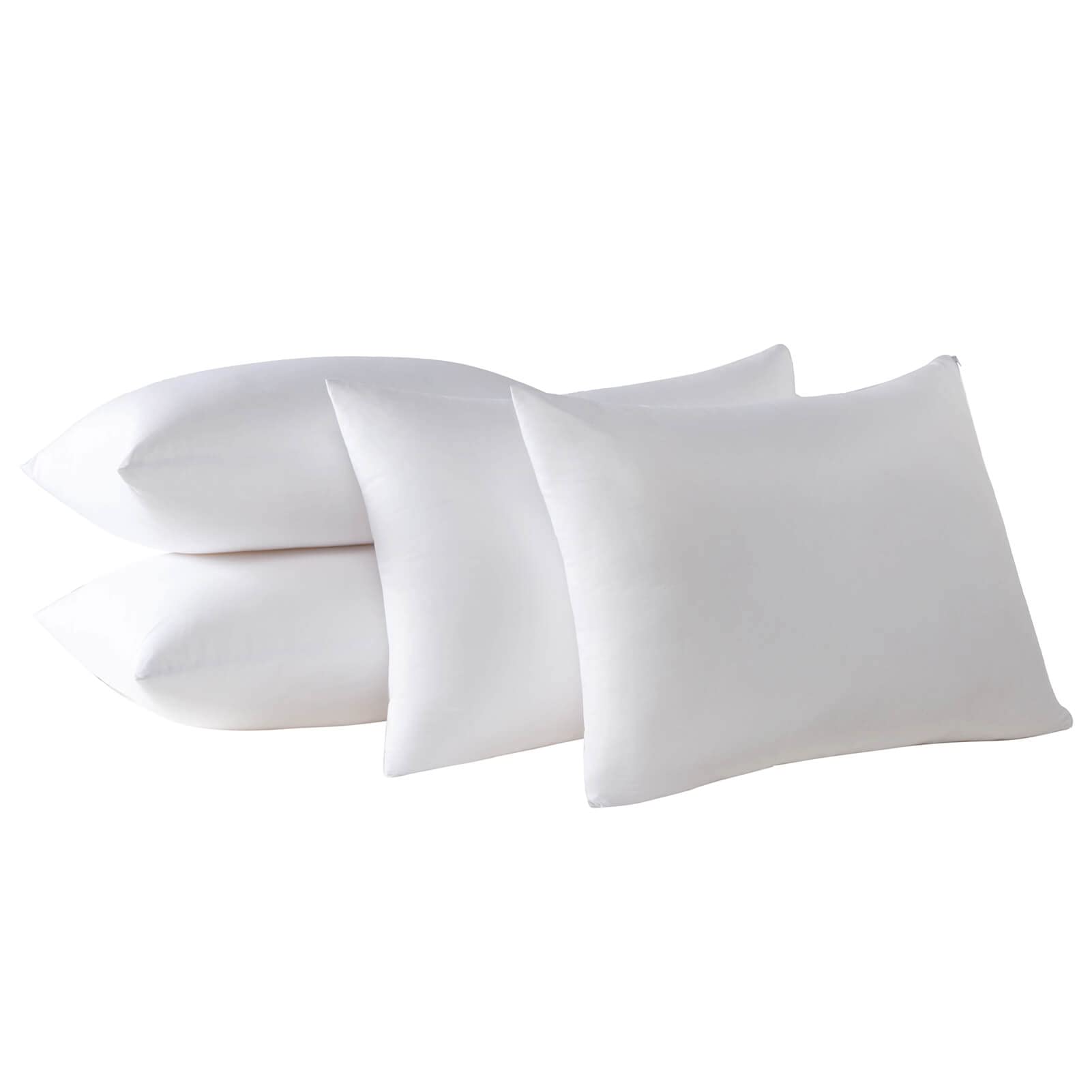 4 Pack Cooling Bamboo Viscose Feather Proof Pillow Protectors With Zipper Queen Size Waterproof Down Proof Covers For Bed Pillow