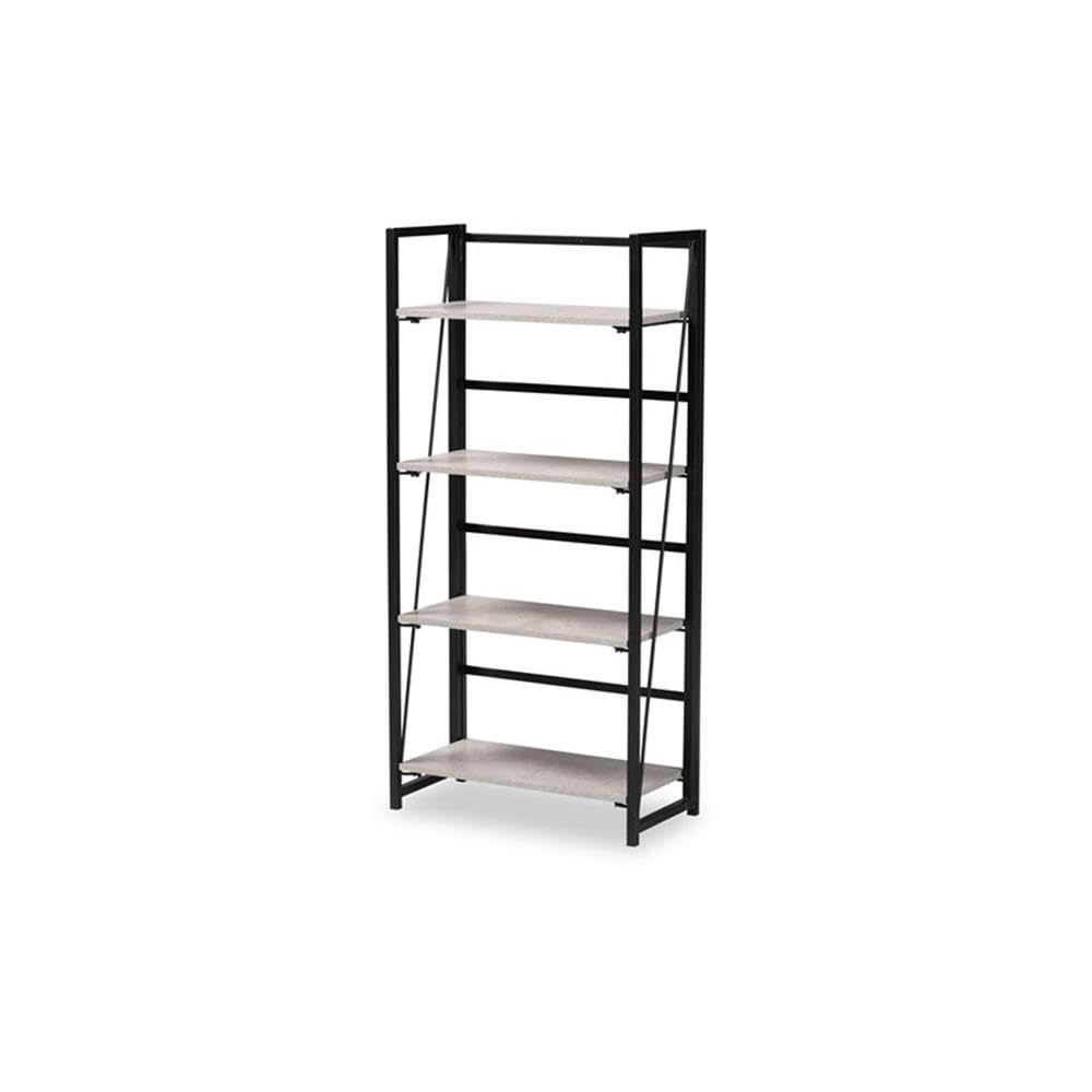 Baxton Studio Lakota 4-Tier Display Shelf - Thumbnail 3