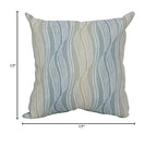 Blazing Needles Square Polyester Jacquard Throw Pillows, 17", Clove Seagla 2 Count