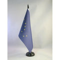 Alaska Table Flag 5' X 8' - Us State Of Alaska Desk Flag 21 X 14 Cm - Black Plastic Stick And Base - Az Flag