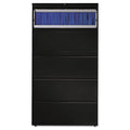 Hon 5-Drawer Lateral File W/Lock-5-Drawer Lateral File W/Lock, 36"X19-1/4"X67", Black