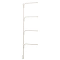 Household Essentials, White HingeIt Clutterbuster Family Towel Bar