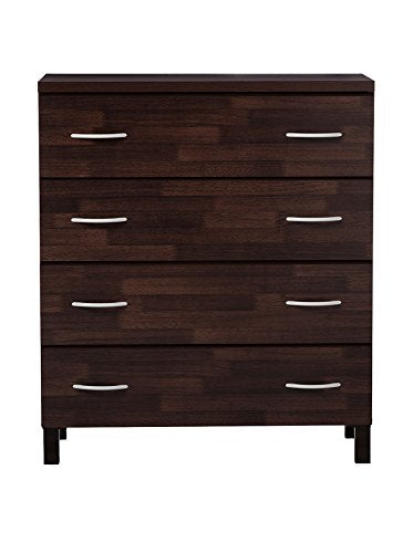 Baxton Studio BR888024-Dirty Dressers, 15.6LX31.2WX36.39H, Oak Brown