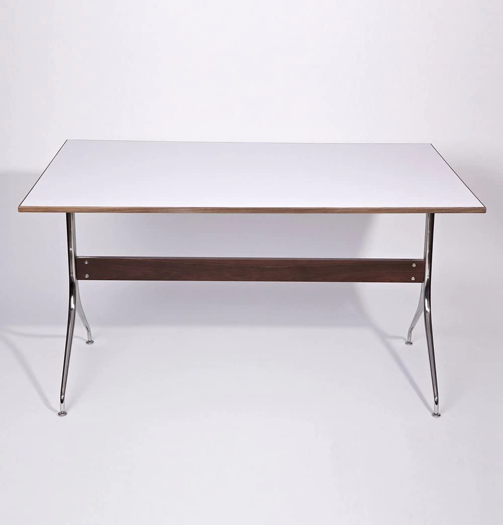 The Swag Leg Rectangular Work Table Desk