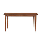 Comfort Pointe Bonito 59-inch Rectangular Walnut Wood Finish Leg Dining Table