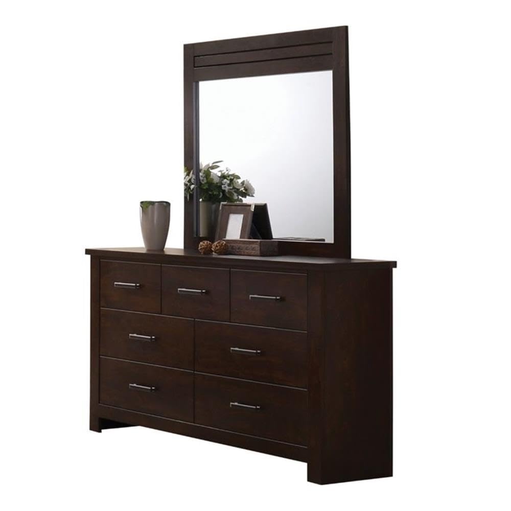 Acme Panang Mirror in Mahogany