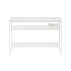 Furinno Moretti Modern Lifestyle Study Desk, 45, Solid White/White