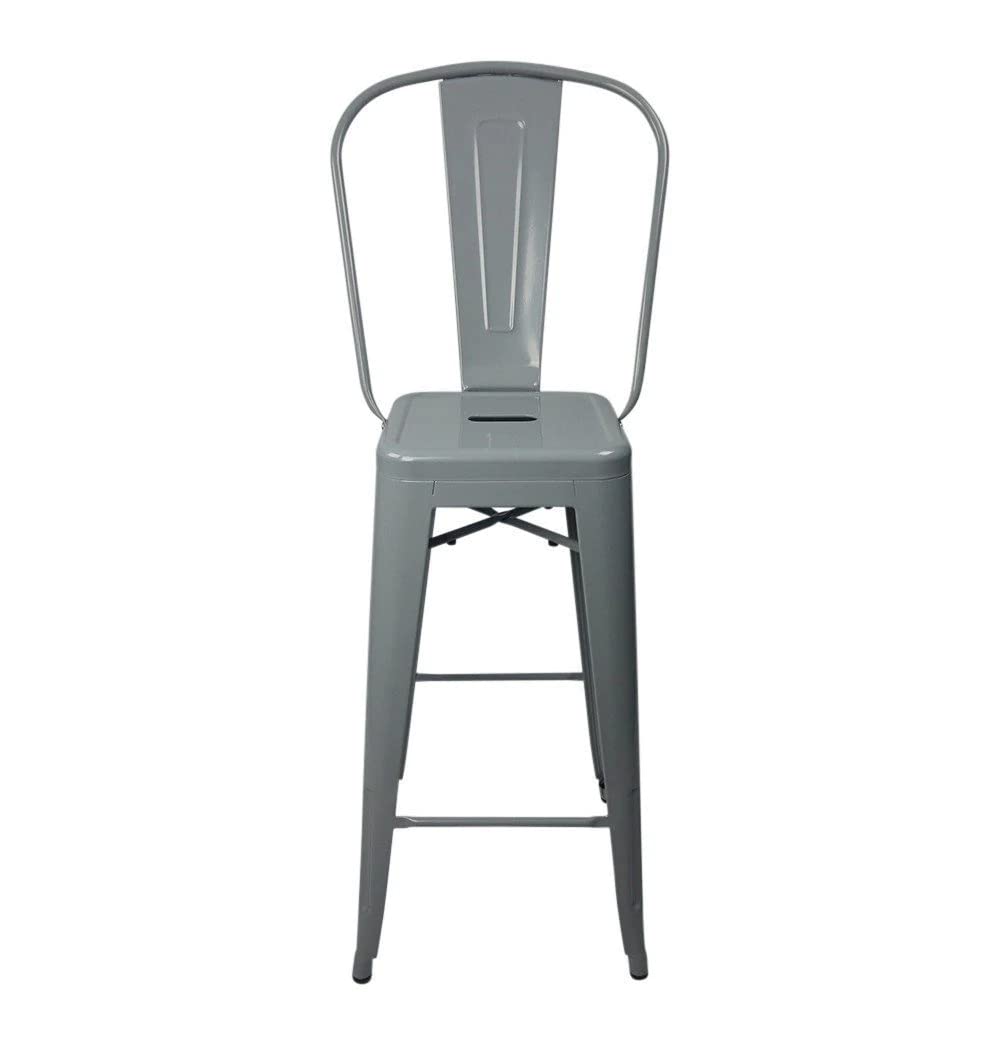 GFURN Bastille Bar Stool High Back Chair
