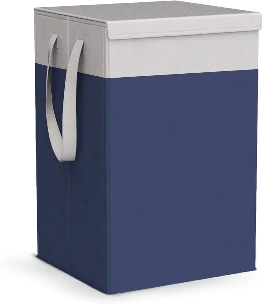Homfil 75L Laundry Basket For Clothes Laundry Bag Cloth Basket Non Woven Laundry Bin Laundry Bags For Clothes Freestanding Cloth