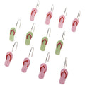 Gone to the Beach Bath Collection  Set of 12 Shower Hooks