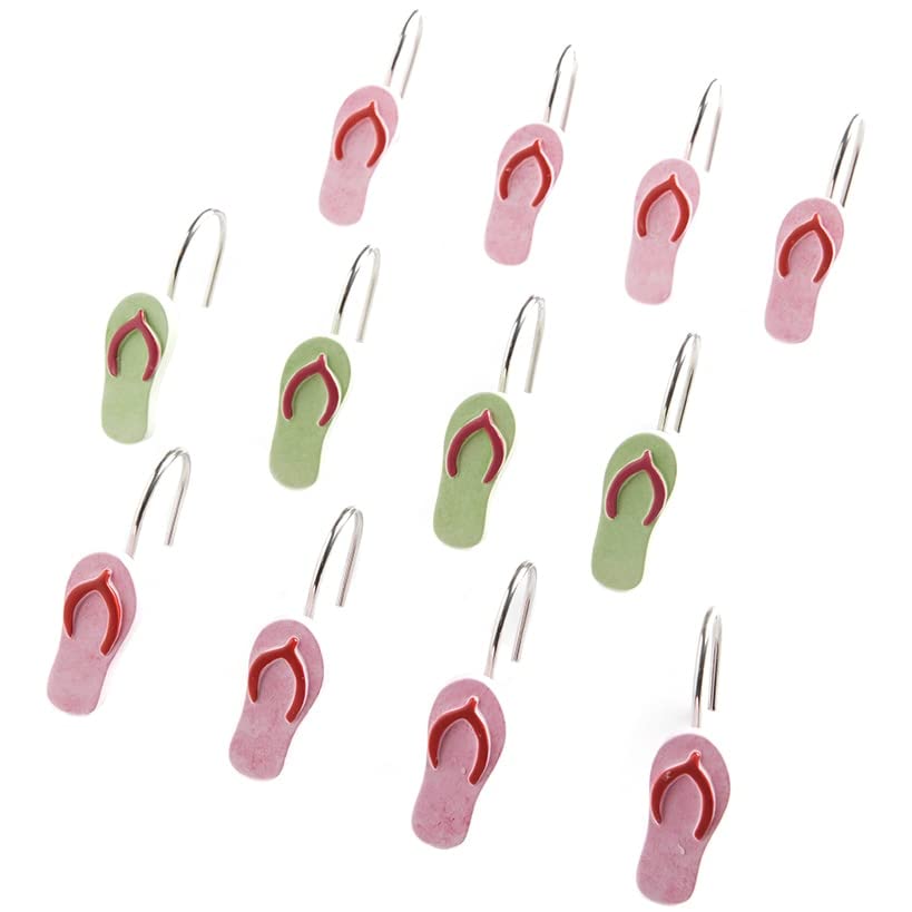 Gone to the Beach Bath Collection  Set of 12 Shower Hooks