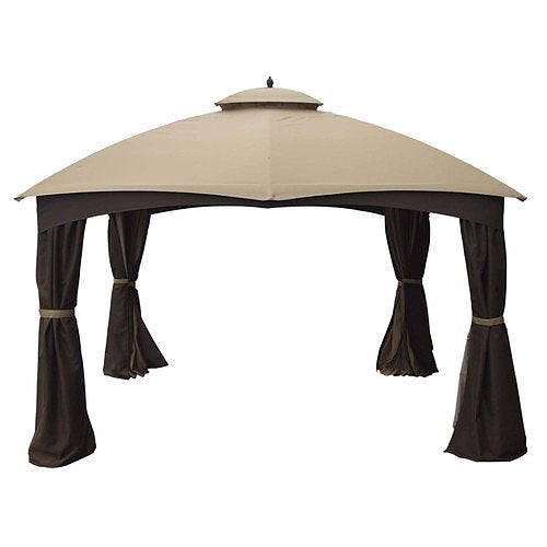 Garden Winds Replacement Canopy For Allen Roth 10X12 Gazebo - Standard 350 - Beige