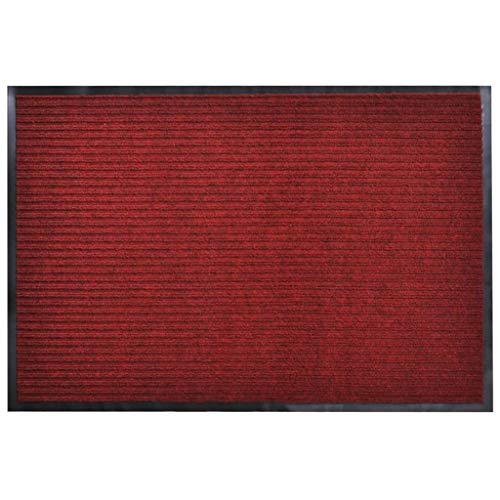 Online Gym Shop CB18022 PVC Door Mat44; Red - 2 ft. 9 in. x 3 ft. 9 in.