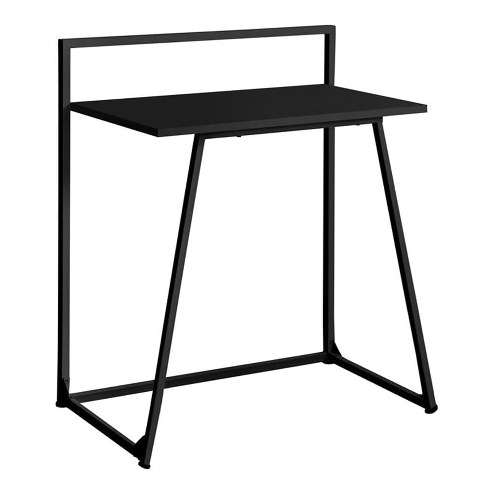 Monarch specialties I 7111 Computer Desk, Home Office, Laptop, 30' L, Work, Metal, Laminate, Black, Contemporary, Modern