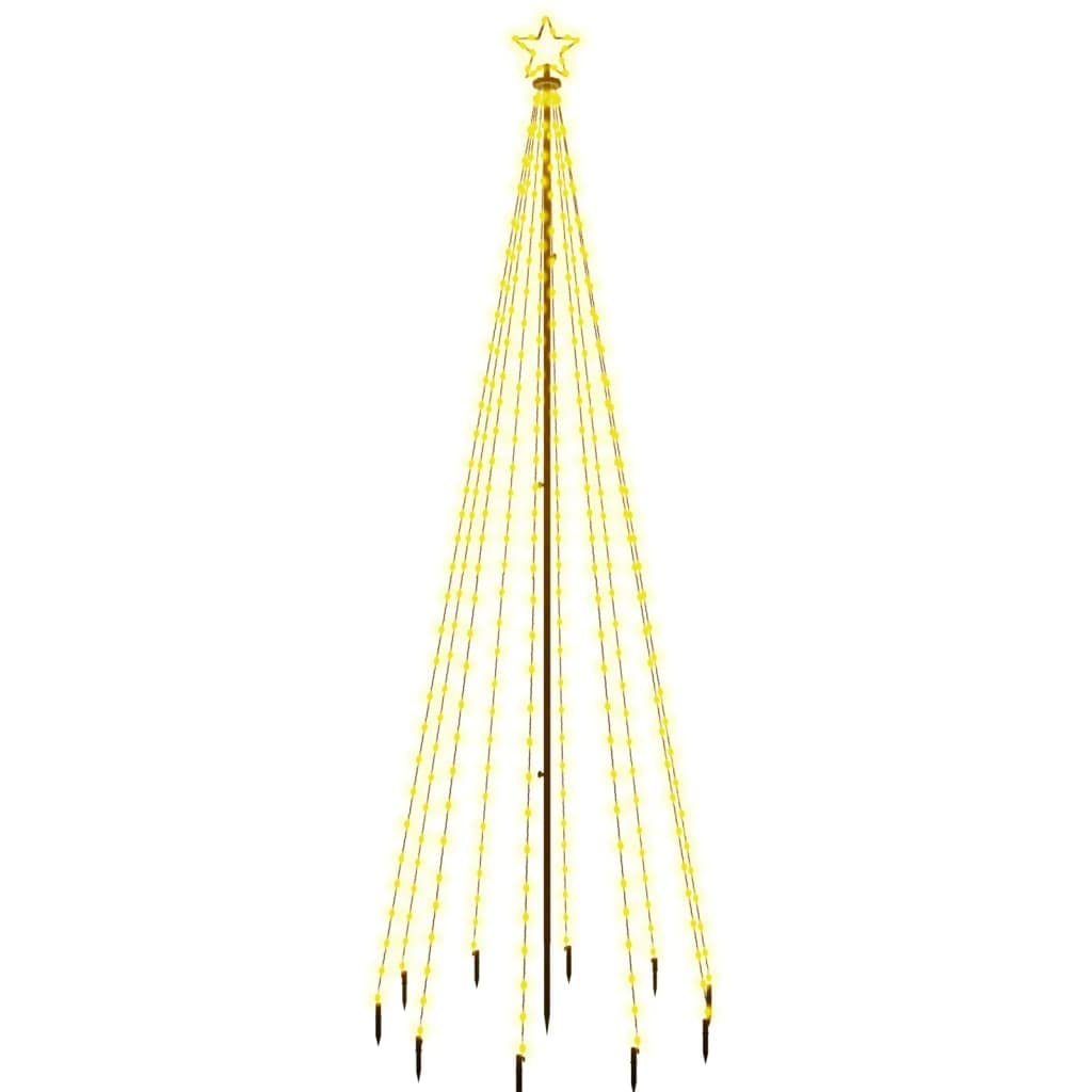 Christmas Tree Decoration Xmas Tree Lights with Spikes Warm White LEDs vidaXL vidaXL