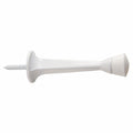 Door Stop Wall Protector With Rubber Tip - White Solid Steel Cast Door Stoppers 20-Pack - Design House, 188235