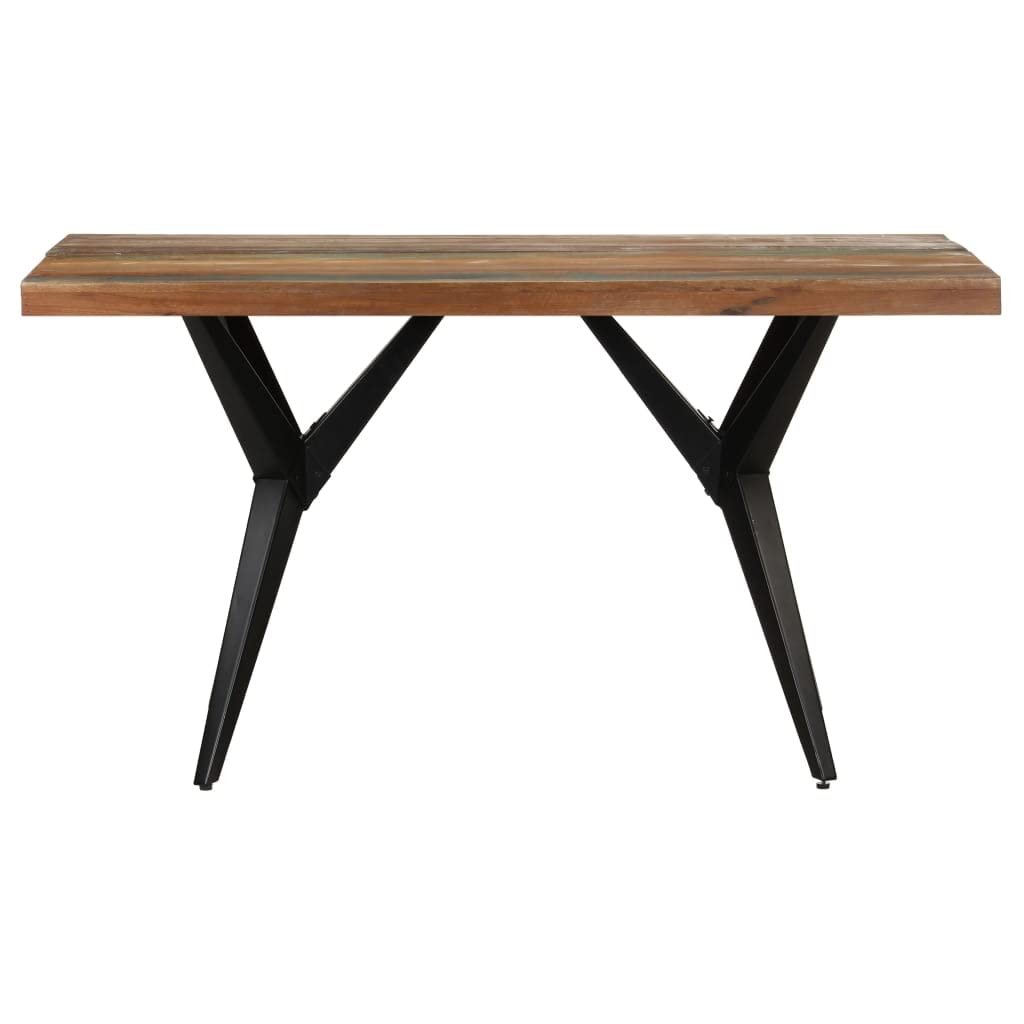 vidaXL Dining Table Solid Reclaimed Wood - Thumbnail 2