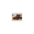 Lorell Essentails Mahogany Bridge, 41.6" X 23.6" X 29.5"