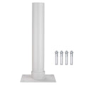 Yescom Flagpole Base Dock Deck Mount Windsock Base Umbrella Stand Outdoor Backyard