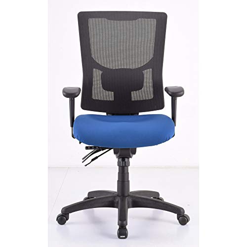 Lorell Llr62006 High/Mid-Back Padded Fabric Chair Seat Navy Blue