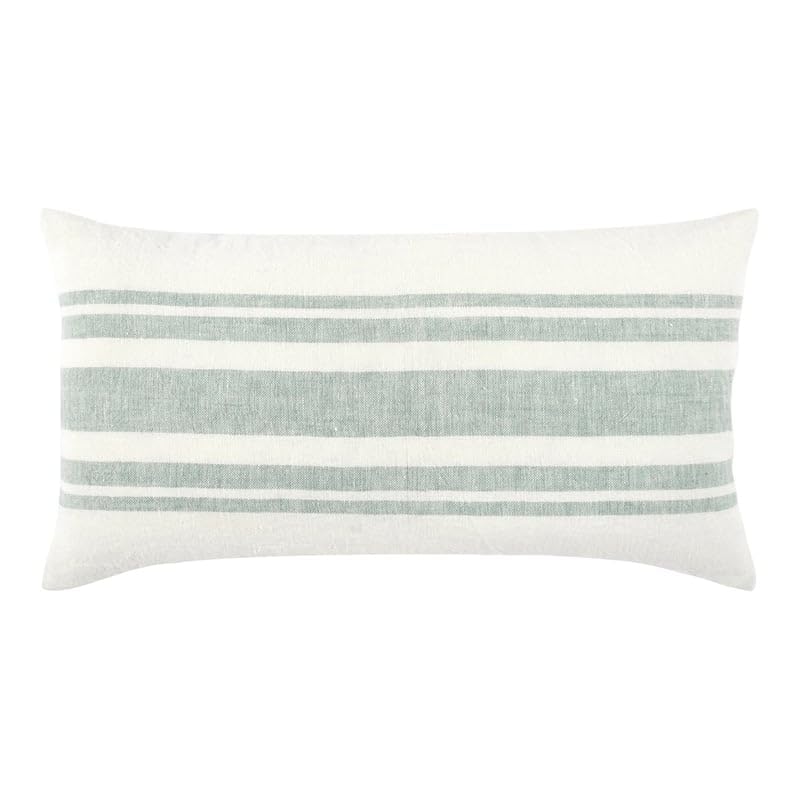 Kosas Home Portola 14X26 Transitional Fabric Throw Pillow In Eucalyptus Green