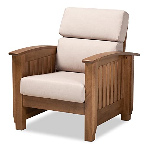 Baxton Studio Charlotte Lounge Chair - Thumbnail 3