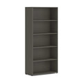 HON MOD Laminate Bookcase LSL Slate Teak 30W x 13" D x 65" H