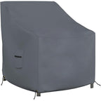 Covers & All Outdoor Chair Cover, 12 Oz Waterproof Uv & Weather Resistant Patio Furniture Sofa Cover For Outdoor Outside Seating Lawn Garden, With Air Vents & Drawstrings (36'L X 37'W X 36'H, Gray)
