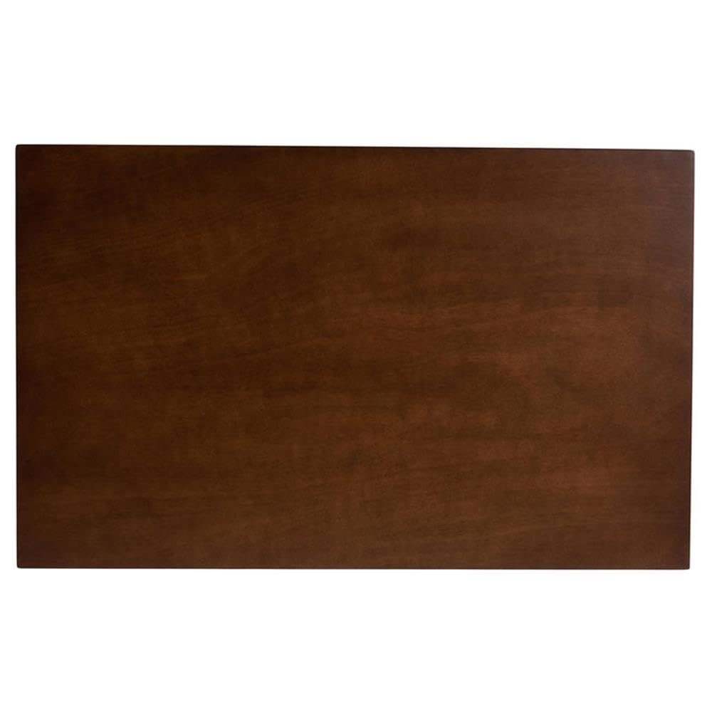 Baxton Studio Lois Mid-Century Modern Transitional Light Beige Fabric Upholstered and Walnut Brown Finished Wood 5-Piece Dining Set