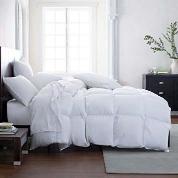 Down Alternative Comforter King Size - Fluffy Duvet Insert - Premium Plush All Season - Luxury Breathable Hotel Cooling Comforte