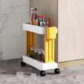 Divik Pantry Rack With Wheels For Narrow Spaces Folding Storage Rack Multipurpose EasyToMove Slide Out Shelf Basket Rack Troll