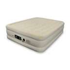 Serta Raised Air Mattress With Never Flat Pump | Size: Queen 18'' | Luxury Inflatable Mattress - Built In Air Pump To Ensure A G